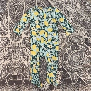 Three Jessica Simpson Footed Pajamas